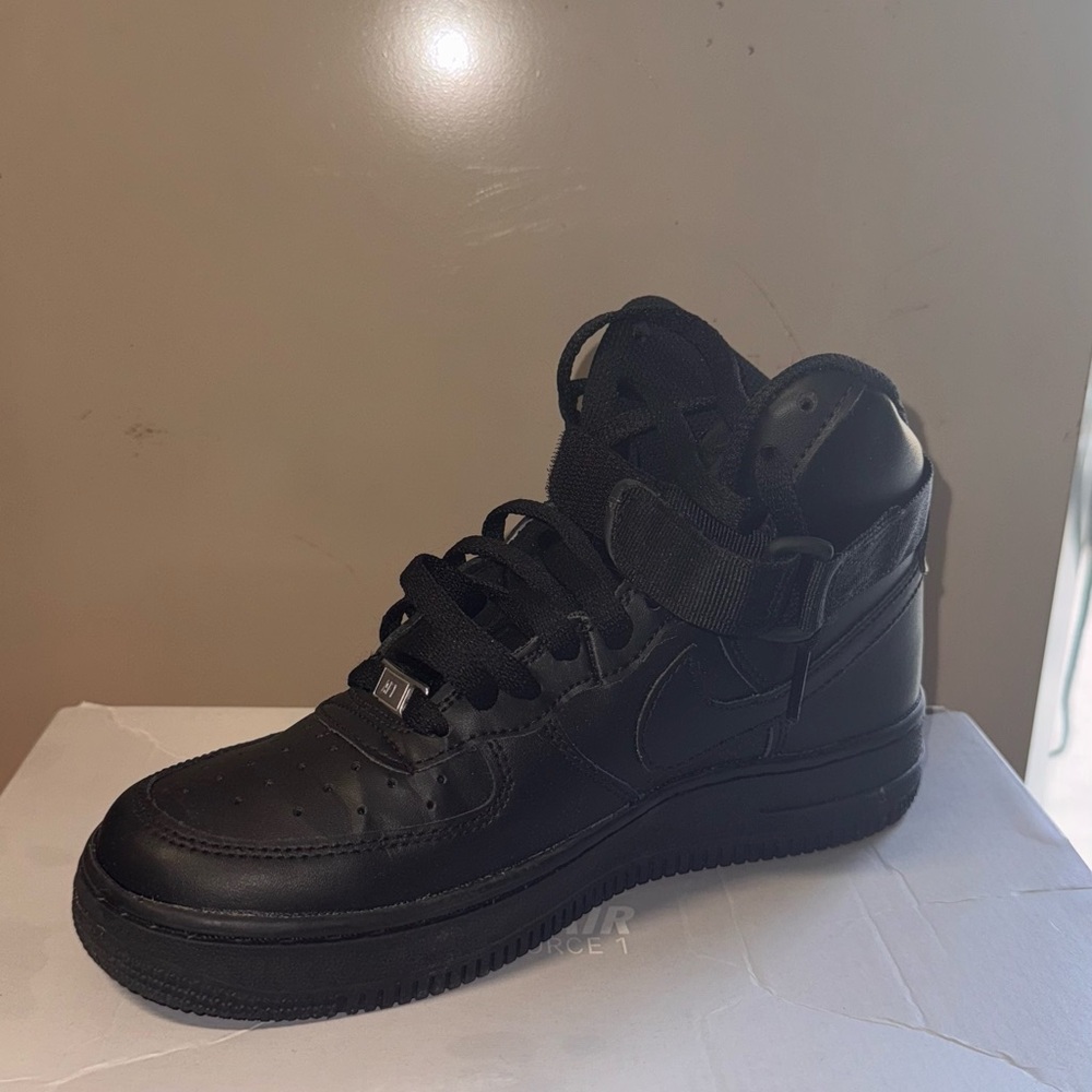 Nike Kids Black High-Top Sneakers